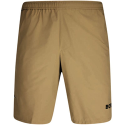 Мужские теннисные шорты BOSS Score TOC 9in - Коричневый