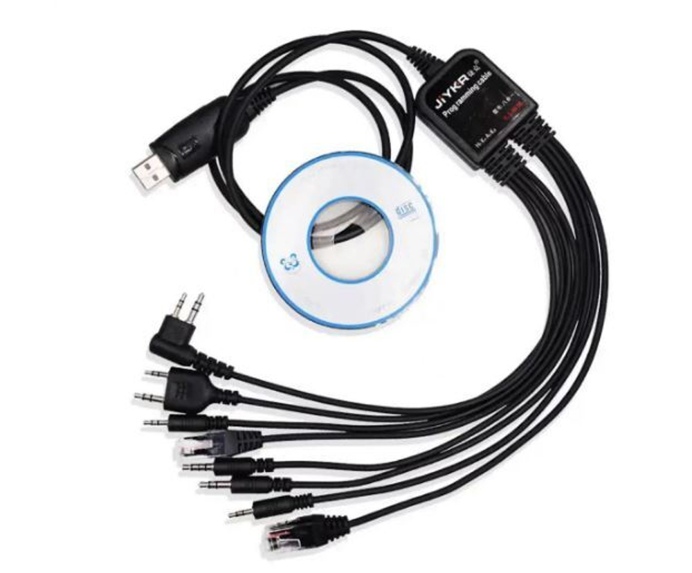 Кабель для программирования раций 8 в 1