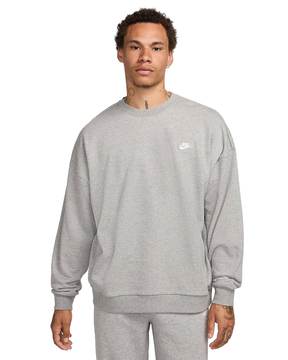 Толстовка мужская NIKE M NK CLUB FT OVERSIZED CREW