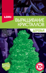 Выращивание кристаллов Деревья "Зеленая елочка" (Lori)