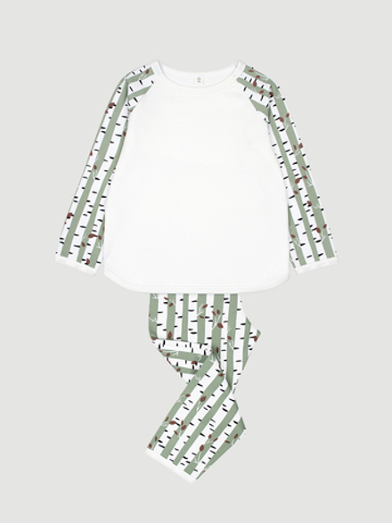 Пижама Mjölk Birch Trees