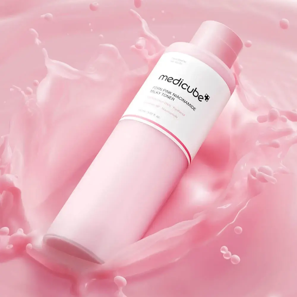 MEDICUBE Тонер молочный PDRN Pink Niacinamide Milky Toner (150 мл)