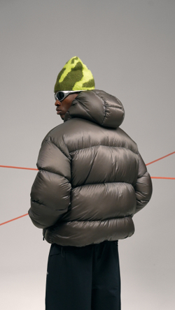 Куртка Called a Garment Puffer Fish Down Jacket "Carbon"