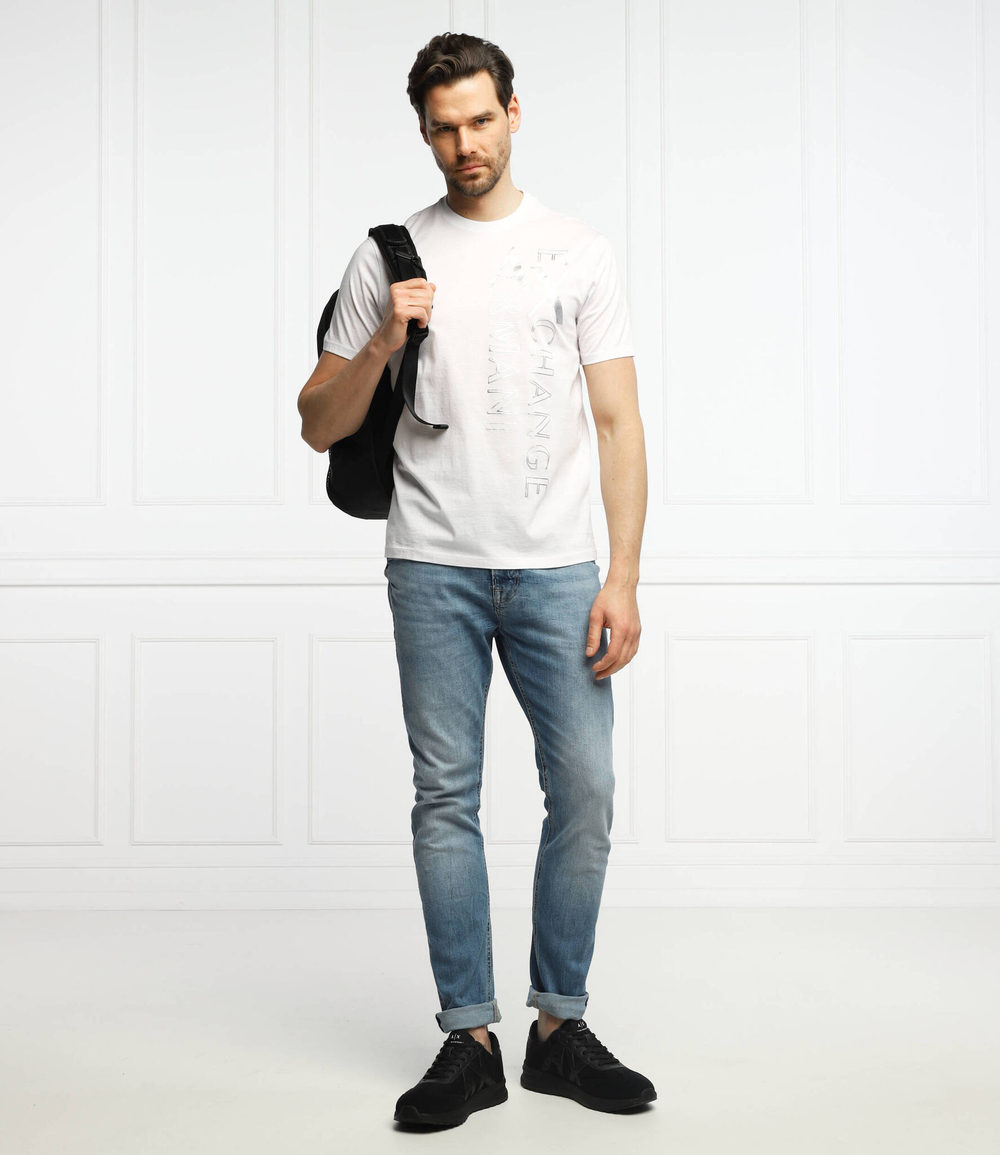 футболка Armani Exchange - белый(3LZTNA ZJ9AZ)