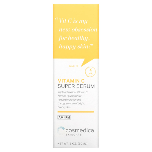 Cosmedica Skincare, суперсыворотка с витамином C, 60 мл (2 унции)