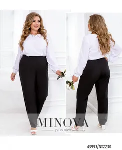 Брюки 2230-черный Minova