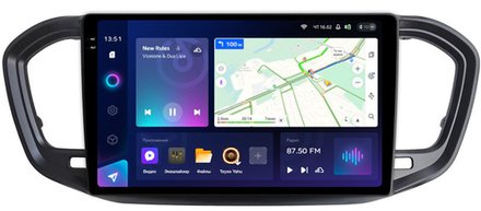 Магнитола для Lada Vesta NG 2022+ (без штатного экрана) - Teyes CC3-2K QLed Android 10, ТОП процессор, SIM-слот, CarPlay