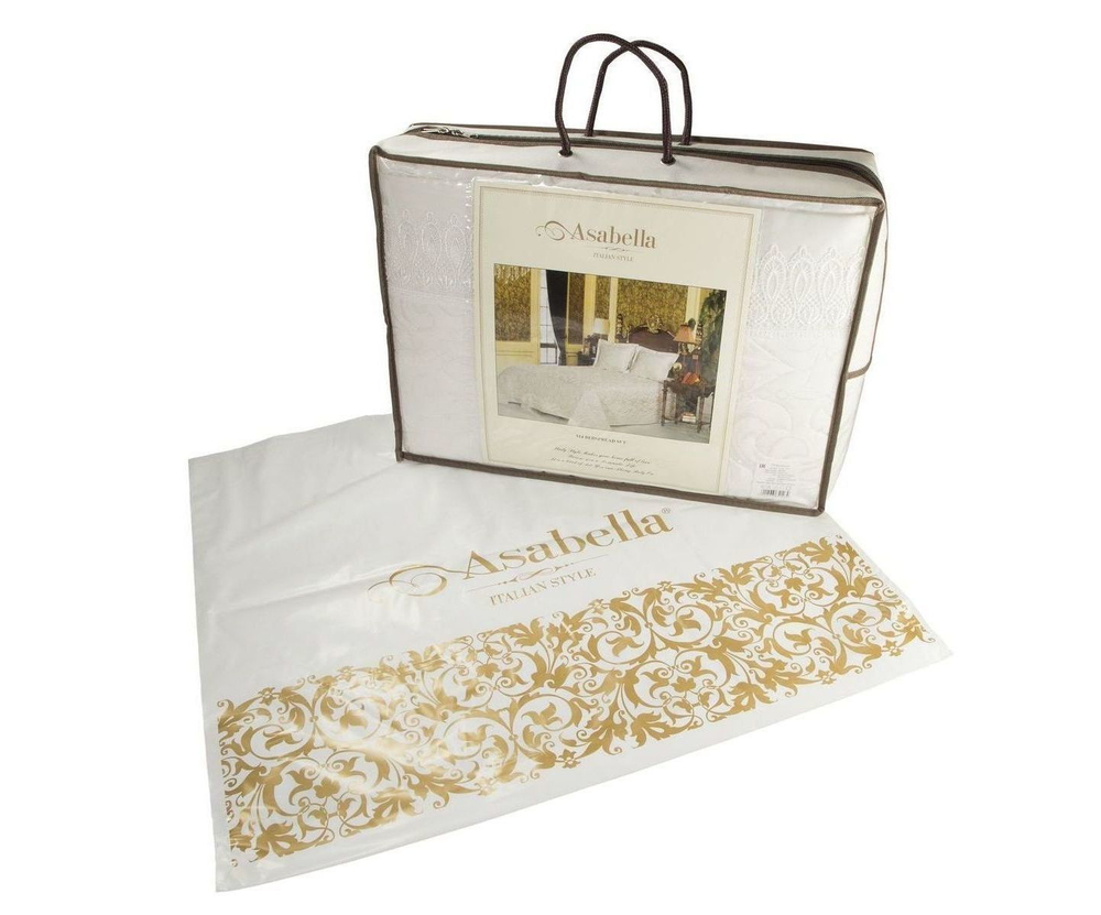 Покрывало 260х260 Asabella 44BX-4H Китай упаковка