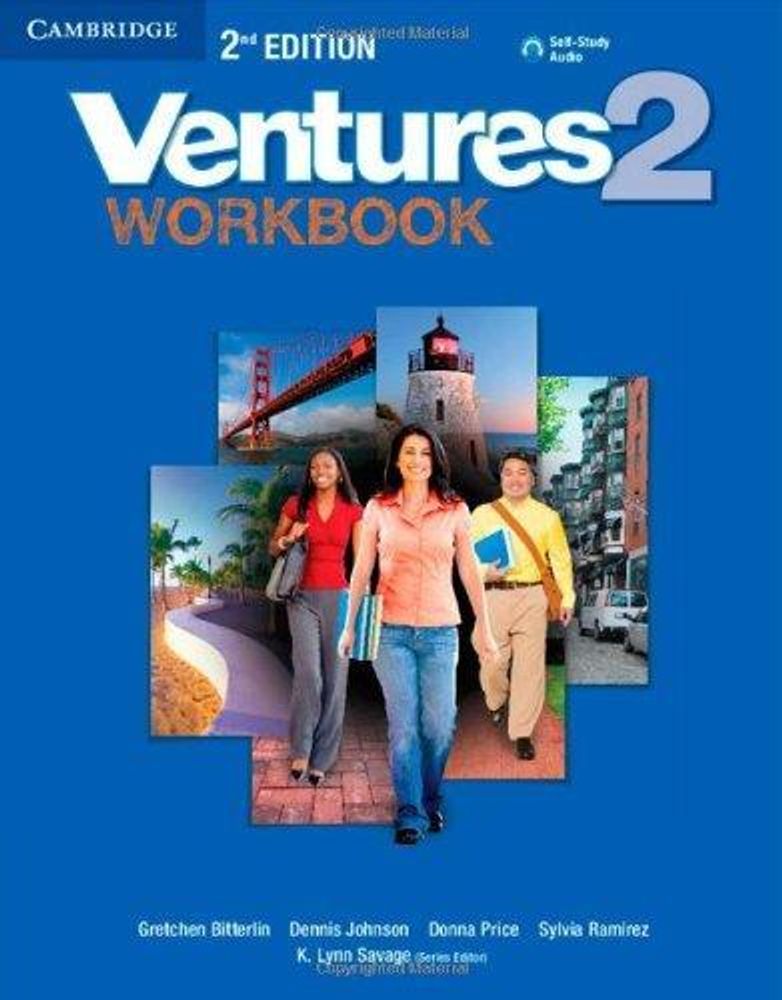 Ventures Second Edition 2 Workbook with Audio CD