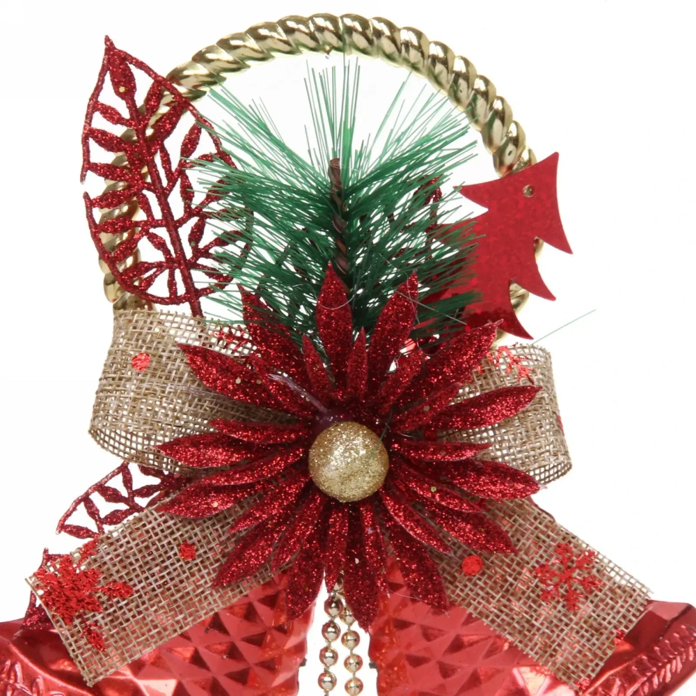 Украшение новогоднее «Зиминий звон» 30*15 см, Красный