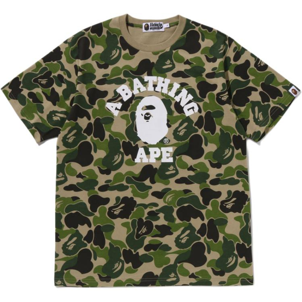 A Bathing Ape Bathing Ape Футболка Cotton Regular Straight Fit Summer 0zxtem011091q зеленый
