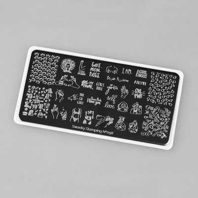 Swanky Stamping Пластина для стемпинга 098
