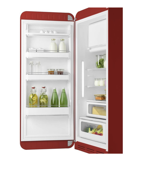 Холодильник Smeg FAB28LRD6, красный