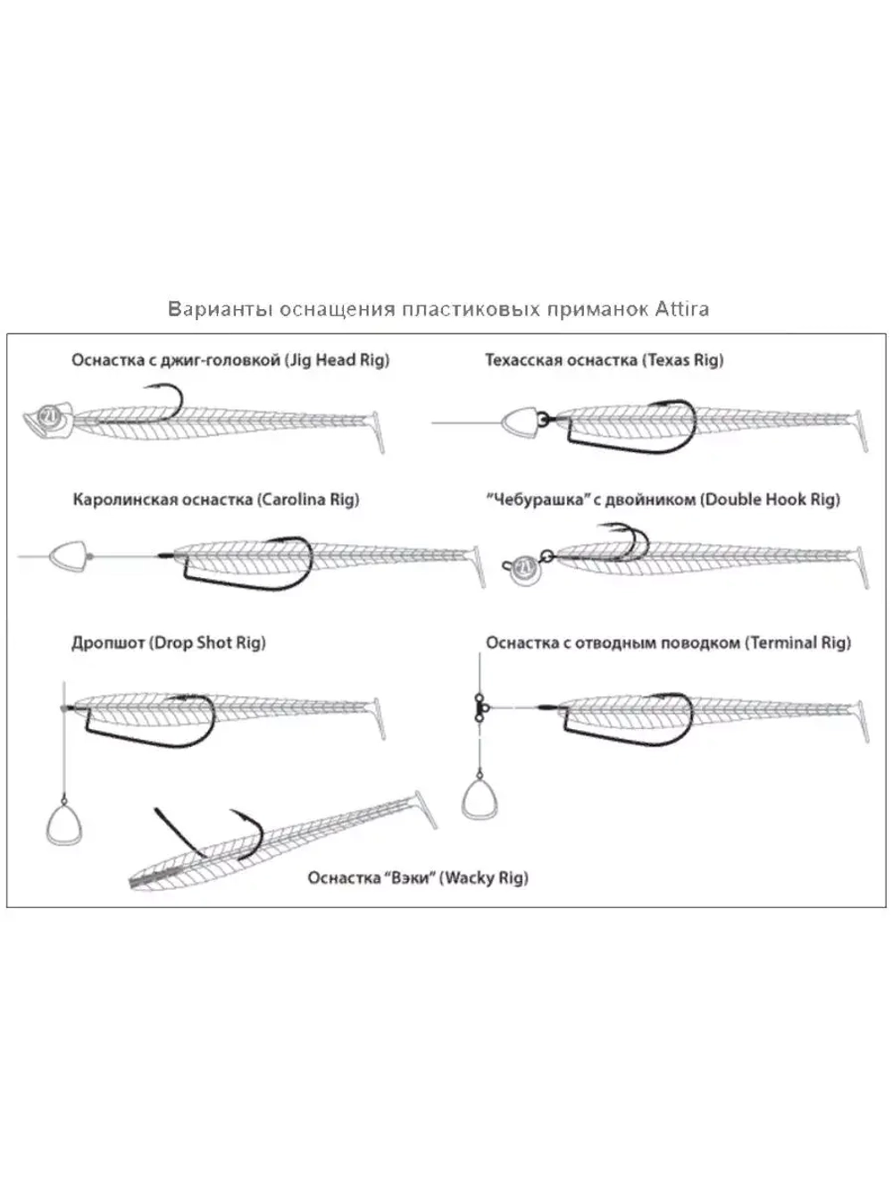 Виброхвост Attira,3.00'',76,2мм,2,9гр,цвет 105,7 шт/уп.