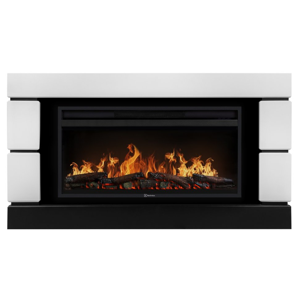 Каминокомплект: Очаг Electrolux EFP/P-4220LS, портал Moderno 42/40/36, белый НС-1721269
