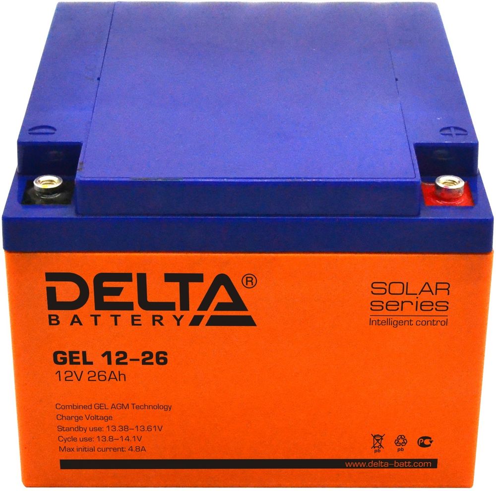 DELTA GEL 12-26 аккумулятор