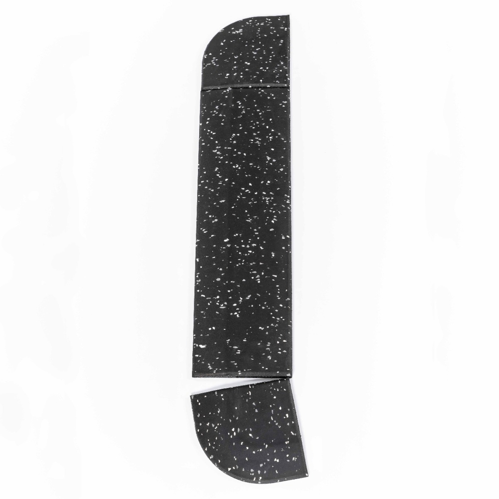 Бордюр резиновый угловой (Sport Рlit Premium) 150x150x15 мм PROFI-FIT