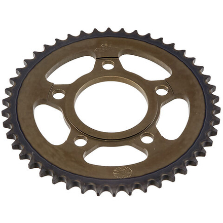 Звезда ведомая стальная 428-46T d-64mm, 5 болтов крепл., с проточкой SM-PARTS