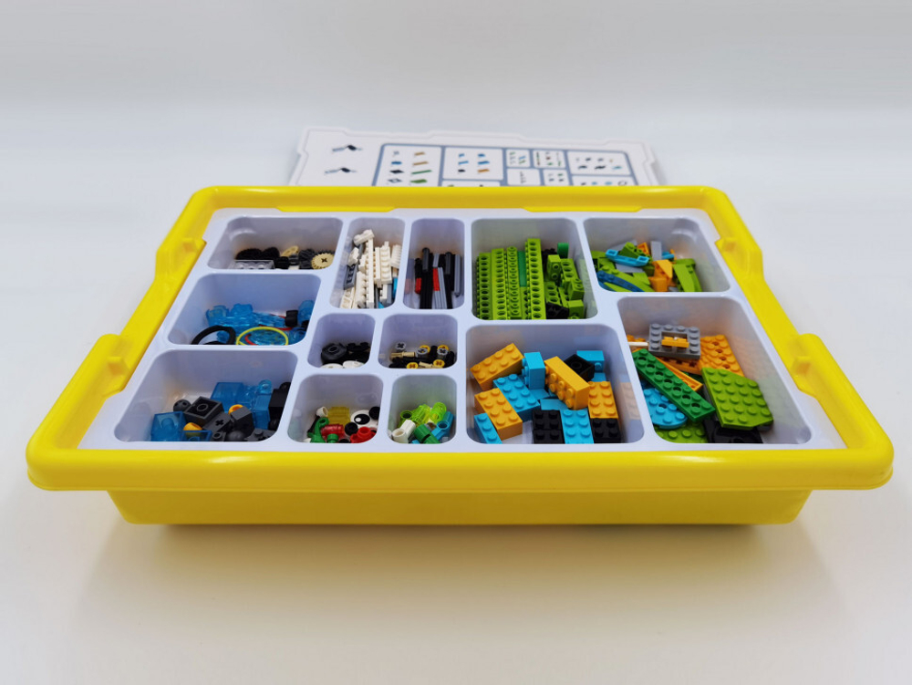 Ведушка 45300-02 (аналог Lego Wedo 2.0) с дополнительными элементами