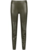 Брюки из эко-кожи длиной 7/8