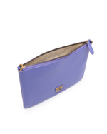 кожаная клатч flat classic vitello seta Pinko - лавандовый(100455 A0F1)