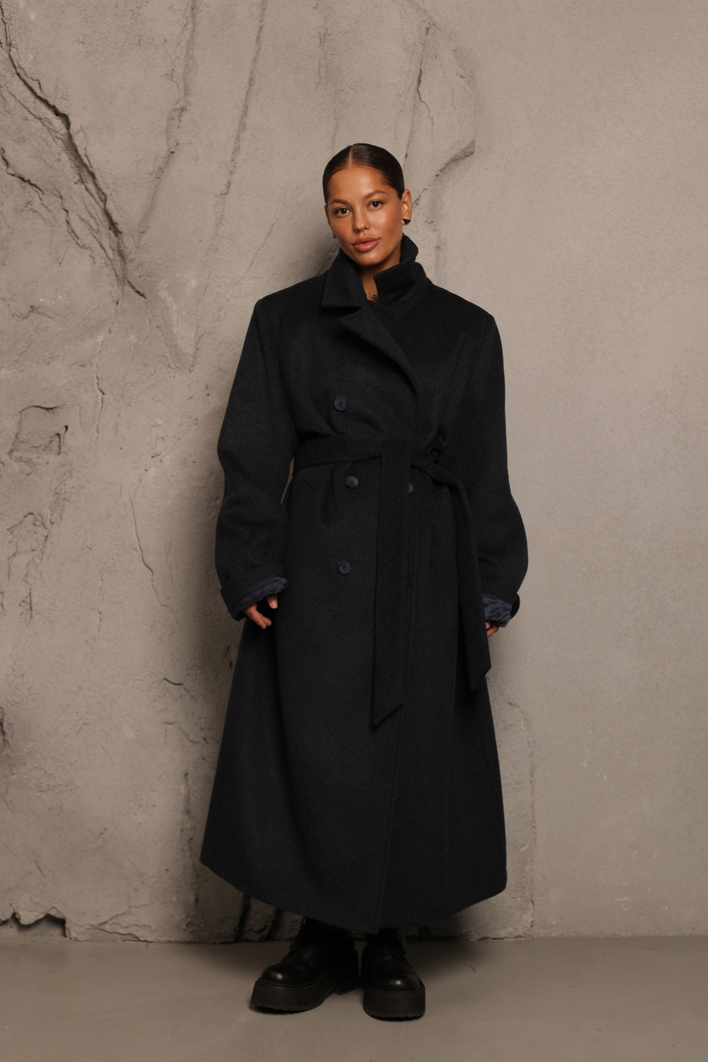 Пальто OVER миди