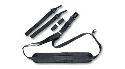 Ремень VEKTOR тактический трехточечный черный