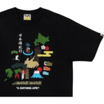 A Bathing Ape Japan Culture Tee черный