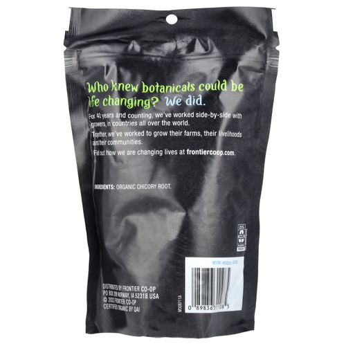 Frontier Co-op, Органический жареный корень цикория, 11,99 унции (340 г)