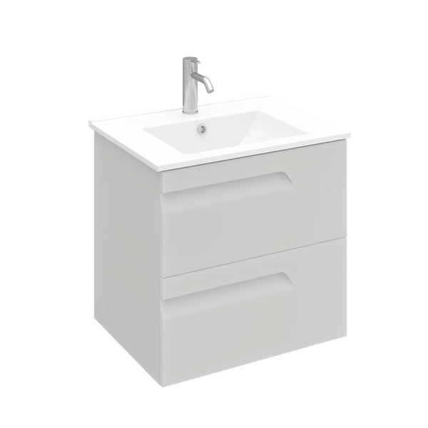 Тумба подвесная ATLAS 60 под умыв-к Creavit Su 60, кашемир матовый, LA-WCAB-60-125