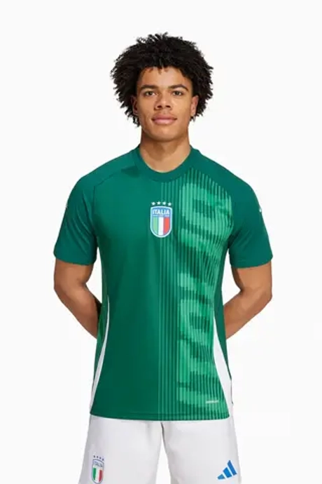 Футболка adidas Италия 2024 Pre-Match - зеленый