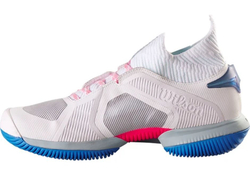 Женские Кроссовки теннисные Wilson Kaos Rapide SFT W - white/cooling spray/french blue