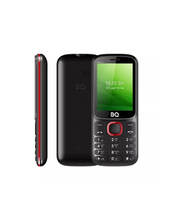 Сотовый телефон BQ 2440 Step L+ Black+Red
