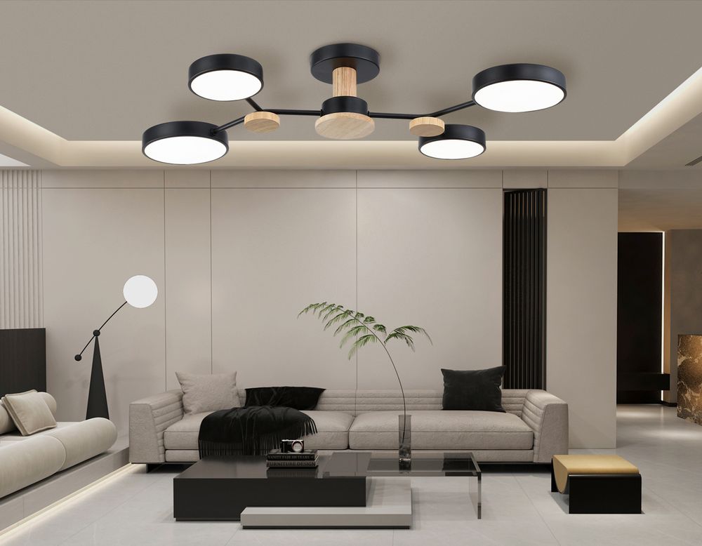 Ambrella Люстра светодиодная на штанге LineTech FL4860