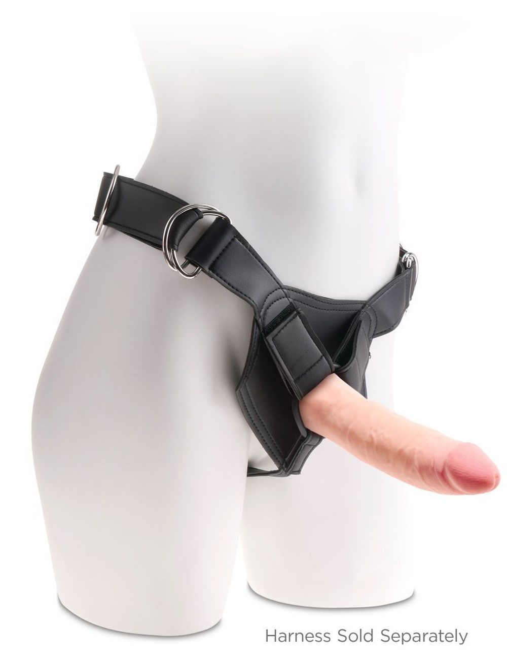 Телесный фаллоимитатор на присоске 8" Triple Density Cock - 24,1 см.