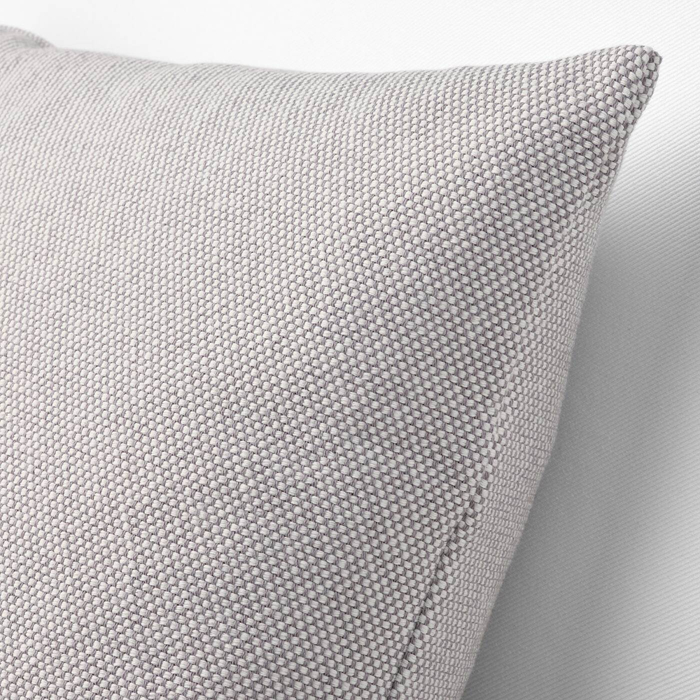 IKEA SANDTRAV  (ИКЕА САНДТРАВ)  -  Подушка, серый/белый, 45x45 см