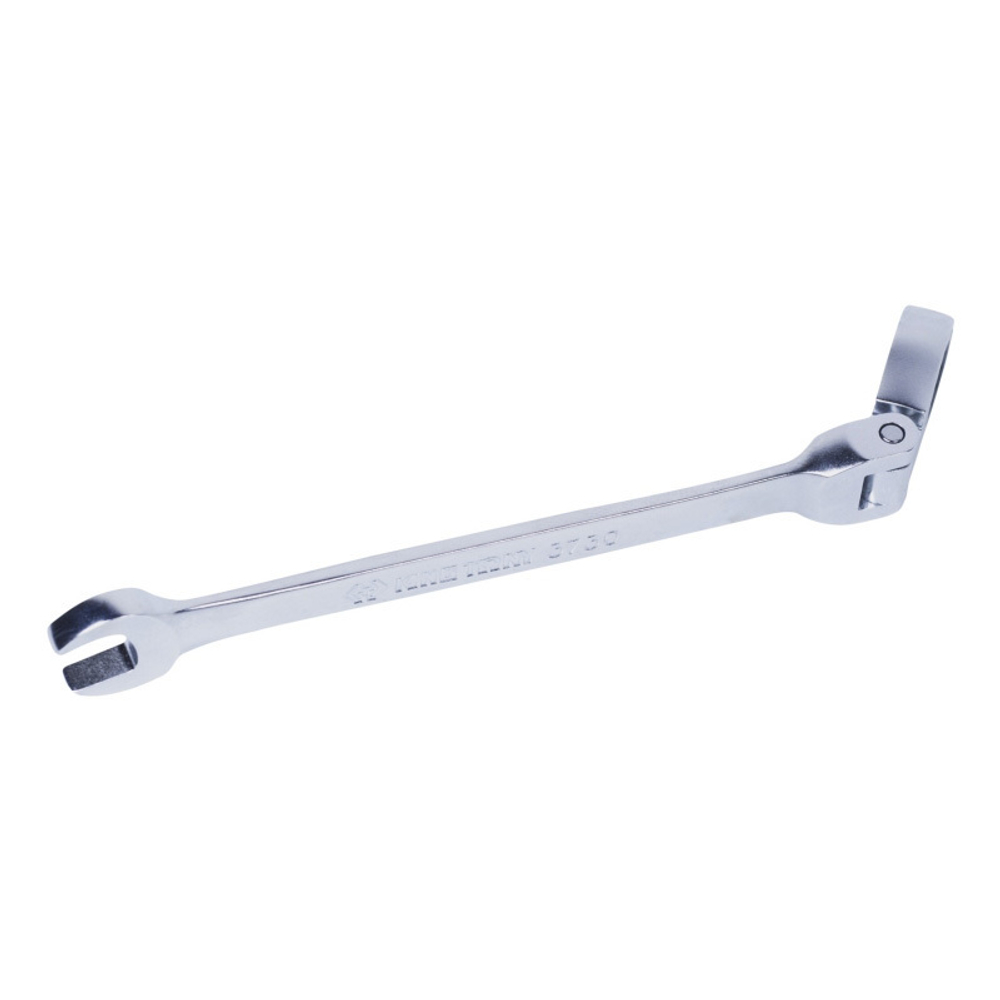 KING TONY (373009M) Ключ трещоточный комбинированный с шарниром 9 мм