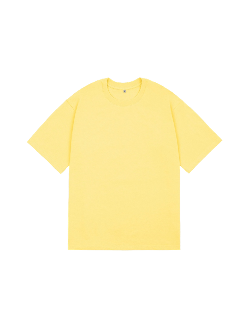 Футболка оверсайз (желтый) 230 г