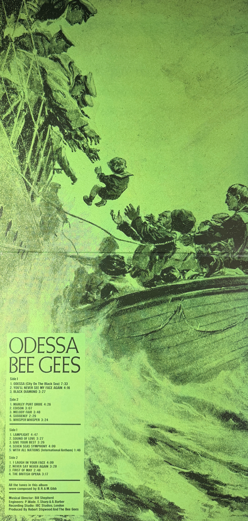 Bee Gees ‎– Odessa 2LP (Германия)