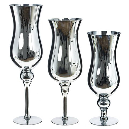 GAEM Набор из 3-х подсвечников, L37 W13 H45 см