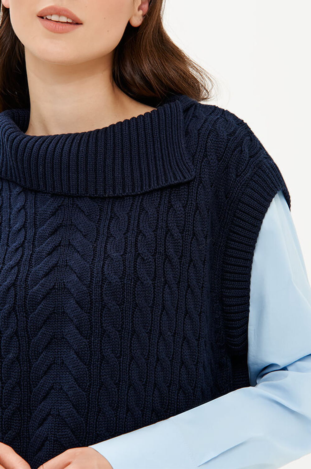 23447 Джемпер женский (синий)