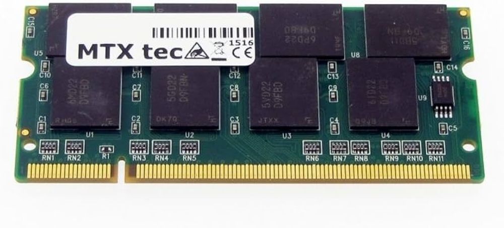 Оперативная память IBM Laptop Memory 512MB DDR PC2700 333MHz SODIMM 31P9833