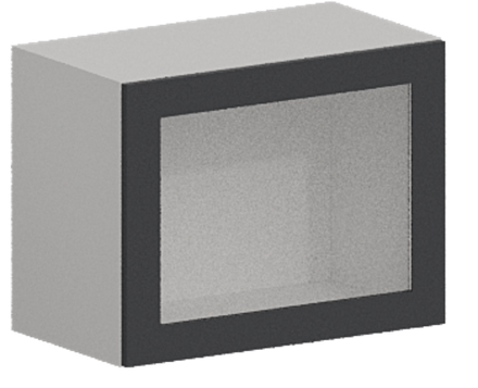 Кухня Модуль ШВГС 609 Вотан / Графит Софт