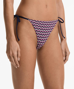 OYSHO Трусы-бикини средней посадки, связанные крючком, фуксия