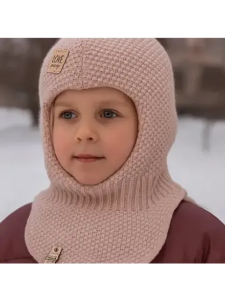 Шапка-шлем для девочки