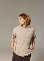 Футболка Called a Garment Diagram Какао