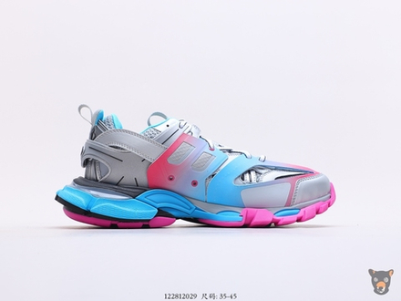 Кроссовки Track Trainers Grey/Blue/Pink