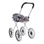 Коляска для куклы лежачая, пакет Z918-11