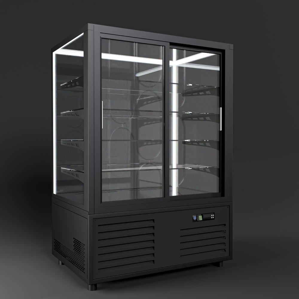 Напольная холодильная витрина Finist, 4 полки