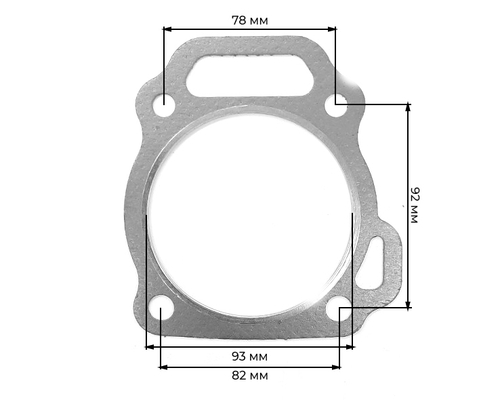 Прокладка головки блока цилиндров ГБЦ 192F 93 мм